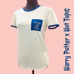Hot Topic x Harry Potter Ravenclaw Ringer T-Shirt Size Small